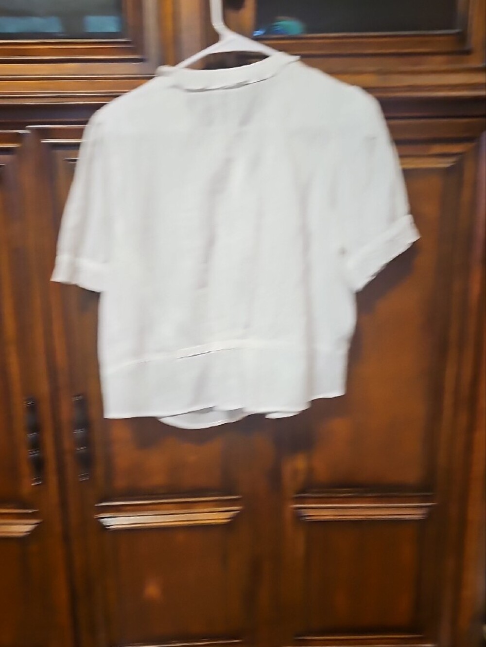 CAbi Spring '26: "Winnie" White Pintuck Puff Sleeve Blouse! Sz. MD - NWT! - Picture 10 of 10